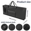 Electronic Organ Piano Cover Padded Case Keyboard Bag Instrument Protective Portable Shockproof Waterproof 100x40cm 61 Keys