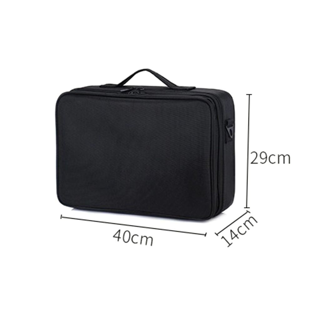 Professional Electrician Storage Bag with Pocket Oxford Cosmetic Case Makeup Storage Box Women