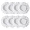 Pack Of 8 Universal Steams Mop Pad For Handheld Cleaners Microfiber Cleaning Pad Microfiber Replacement Cloths