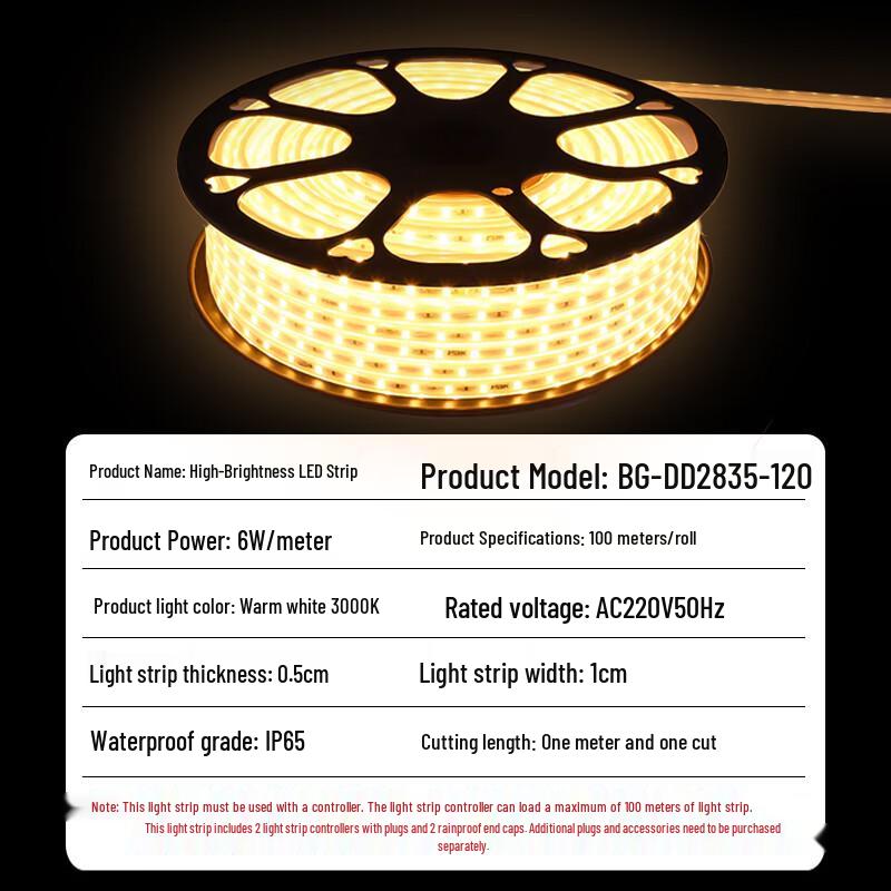 Beigong 220V High Brightness Linear LED Strip Light