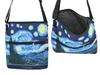 Carmani, Bag with Zipper and Shoulder Strap Approx. 35x34x3.5cm - VAN gogh/Starry Night