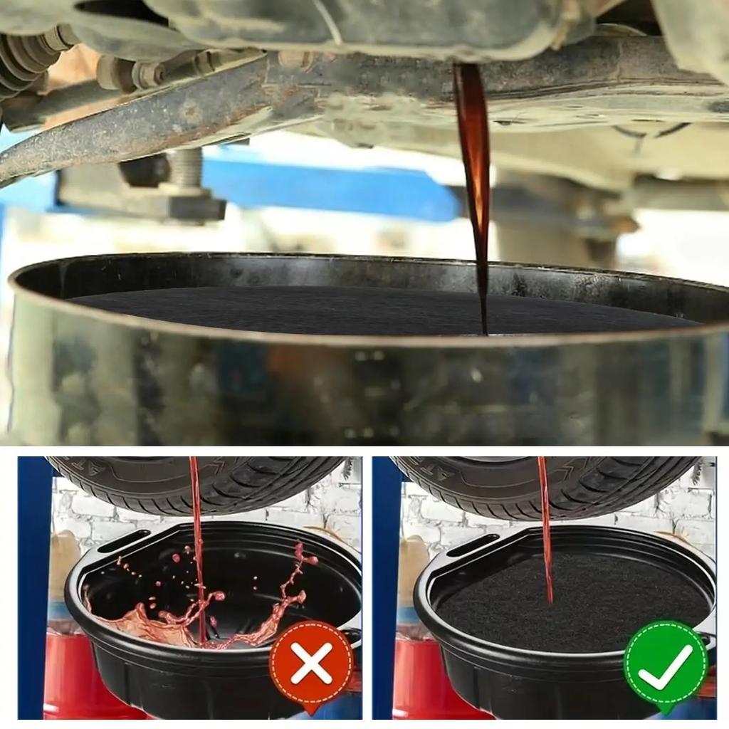 Universal Oil Change Anti-Splash Pad Resist Engine Oil Coolant Brake Cleaner Gear Oils Garage Oils Drip Mat for Car Maintenance