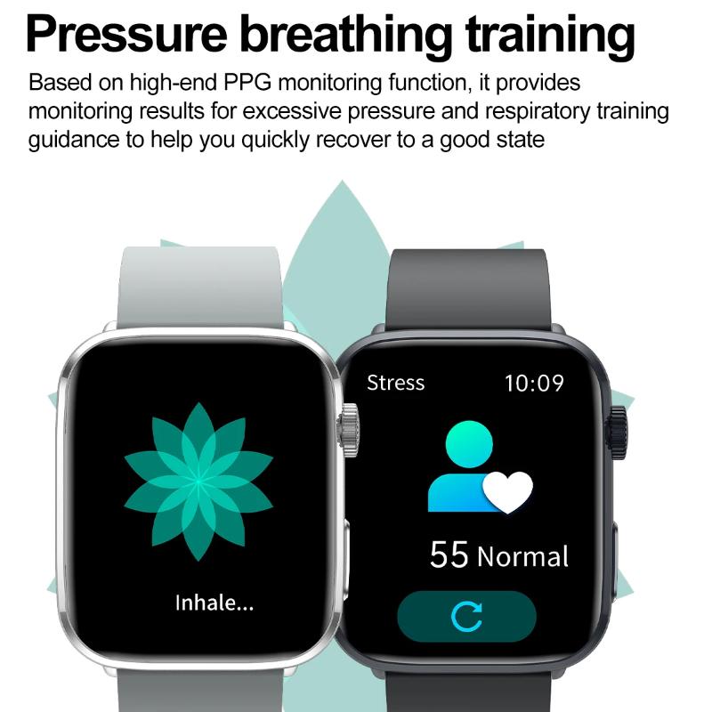 2025 Новые женские умные часы с ИИ, умная диагностика, HRV+PPG, монитор здоровья артериального давления и кислорода в крови, IP68, NFC смарт-часы для Xiaomi