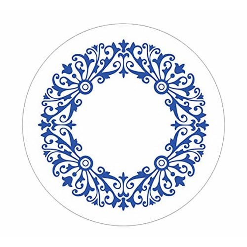 Paper Coasters, New Round Navy Blue (100 pieces) 11200 PKCS101