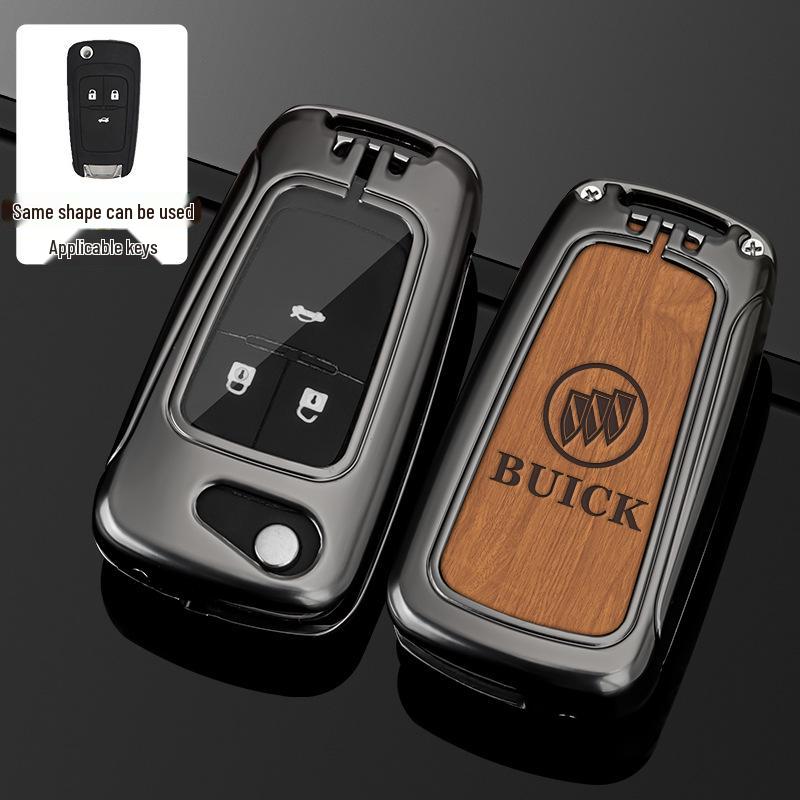 23 Чехол для ключа Buick для Regal, LaCrosse, GL8, Envision и Enclave - Чехол для ключа с полной защитой и пряжкой