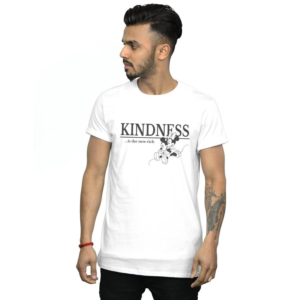 Disney Mens Minnie Mouse Kindness Is Rich T-Shirt