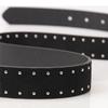 Trendy Punk Rivet Belt Luxury Design Pin Buckle Waistband Retro Trouser Dress Belts  Women Fashion