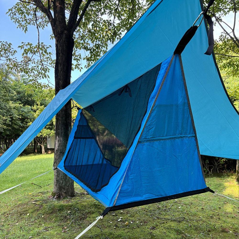 200x80cm Mosquito Net Hammock with Mosquito Net Swing Hammock Outdoor Camping