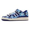 BAPE x Forum Low 84 30-летие - Синие кроссовки унисекс Облачно-белый Цвет поставщика Не совсем белый ID4772