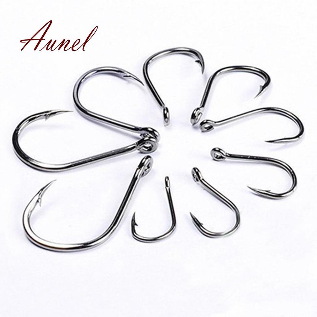 Рыболовные крючки из углеводородной стали в коробке органайзере. В комплекте 500 шт. различного размера