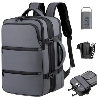 VACPACK [Совместимый с ручной кладью, Совместимый с международными LCC, Легкий] Рюкзак с компрессией японского качества, Дорожный рюкзак, Вместимость от 49 л до 60 л,