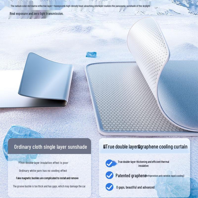 Graphene Windshield Sunshade for Nissan Ariya/NV200
