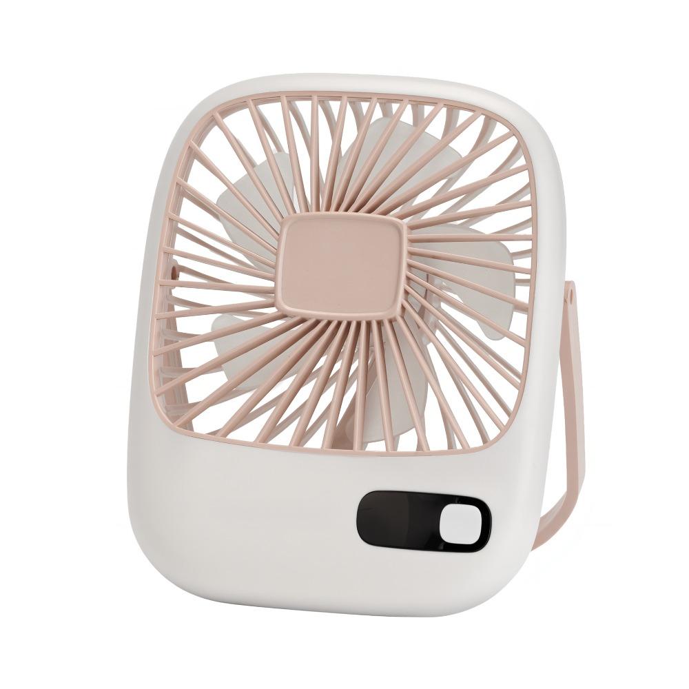 LED Digital Display Portable Vertical Fan Adjustable Personal Desk Fan  Household Dormitory