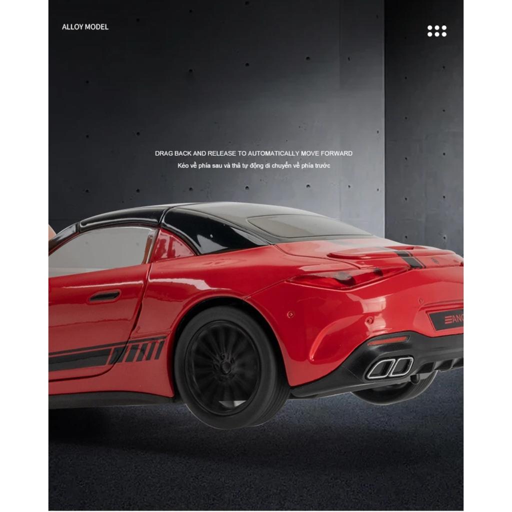 Новая 1/22 Бенц SL63 Суперкар Сплав Модель Машинки Игрушка Литье под Давлением Металлическое Литье Звук и Свет Машинки Игрушки для Детей Транспортное средство