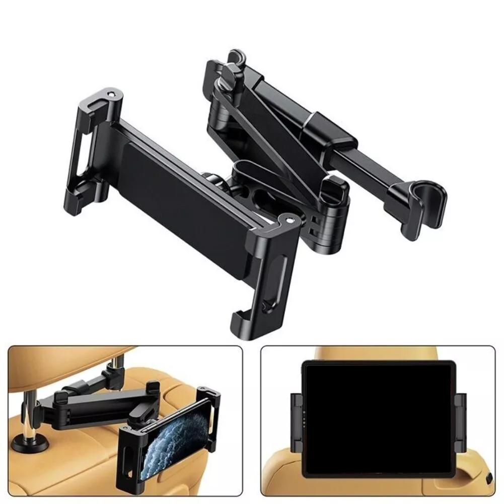 Телескопическая подушка для заднего сиденья автомобиля, держатель для телефона, планшета, вращающаяся подставка для заднего сиденья автомобиля, подголовник, держатель для телефона, планшета 5 13 дюймов