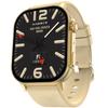 Hammer Умные часы Arctic 2.04" Super AMOLED, металлический корпус, BT-вызовы, всегда включенный дисплей, вращающаяся заводная головка, разделенный экран (Шампанское золото)