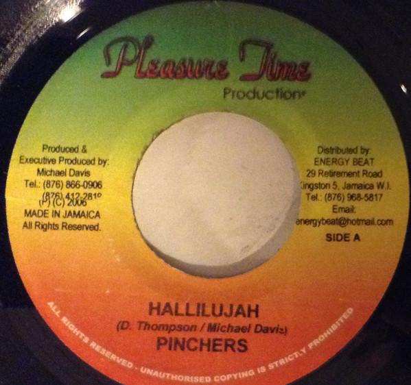 7-дюймовые зажимы для пластинок Hallilujah NONE Pleasure Time P Ямайка Регги Ска Даб Б/у