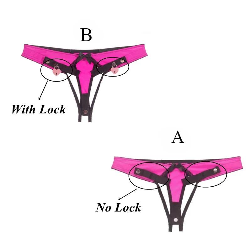 Сисси Тренировочный Запираемый СТРИНГ, Трусики Целомудрия, Защитная Шлейка от Выпадения для Клетки Целомудрия