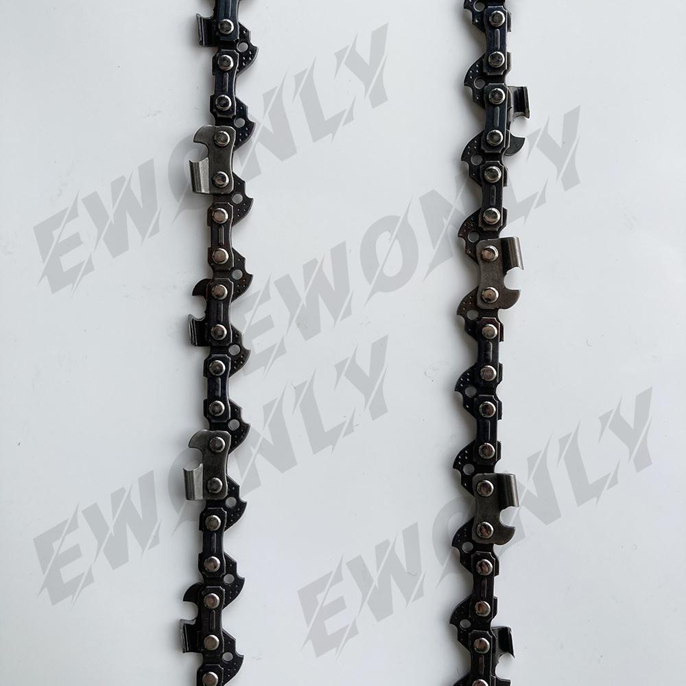 12 Inch Chainsaw Chain, Replacement Chain For Cordless Electric Portable Mini Chainsaw, Guide Saw Chain 3/8" Gauge 45 Links Replacement Chain