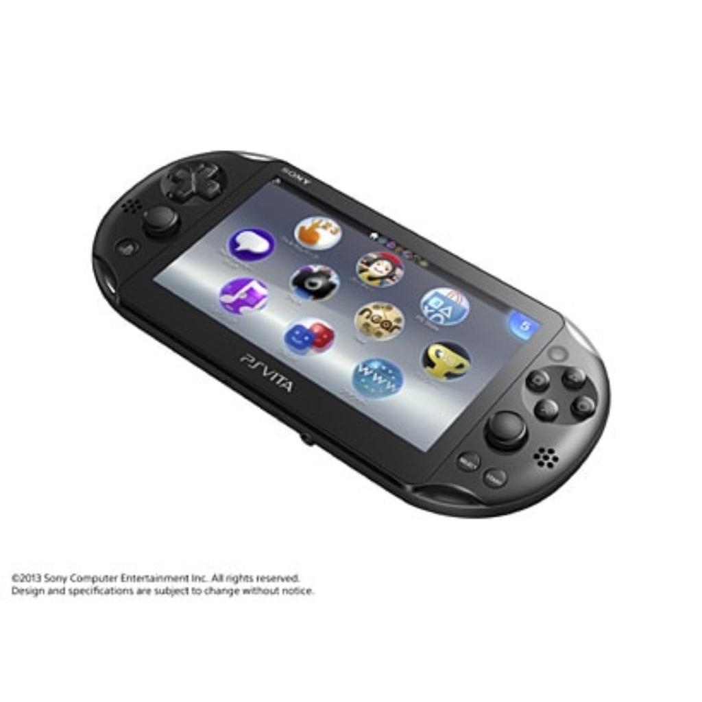 [Восстановленная] SONY PlayStation Vita Wi-Fi Модель Черная, Батарея Заменена, PS PlayStation Vita PCH-2000ZA11