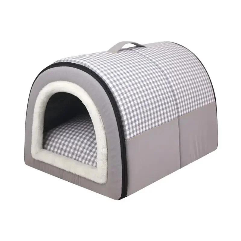 2-in-1 Large Pet House with Ample Space,Soft and Comfortable,Multifunctional,Suitable for All Seasons for Small Medium Dogs Cats