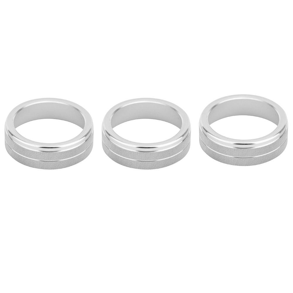 Аксессуары для украшения автомобиля для Volkswagen VW Golf 7 MK7 2014-крышка ручки кондиционера, кольцо, регулируемая отделка