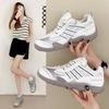 2025 summer breathable mesh shoes women's shoes retro German training shoes white sports shoes mesh shoes with skirts white shoes