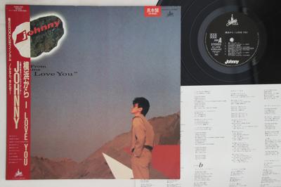 LP Пластинка JOHNNY - Из Иокогамы ''Я люблю тебя'' K28A642PROMO JOHNNY 1985 Япония Оби Японский Поп/Рок Б/У