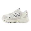 New Balance Прочные кроссовки на резинке с низким верхом, обувь для малышей, молочно-белый IZ530CT