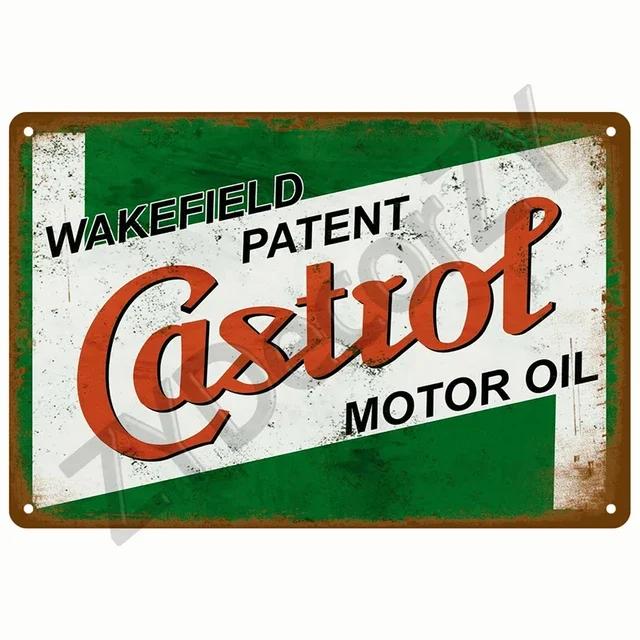Винтажная металлическая жестяная табличка Гараж Бензин Масло Свеча зажигания Шиномонтаж Мужская пещера Клуб Бар Домашний настенный декор Искусство Декоративная табличка