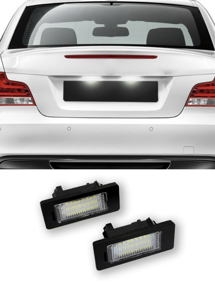 2 шт. Фонарь номерного знака Для BMW 1 3 5 Серии X E82 E88 E90 E91 E92 E93 E39 E60 E61 X5 E70 X6 E71 Светодиодный Фонарь номерного знака