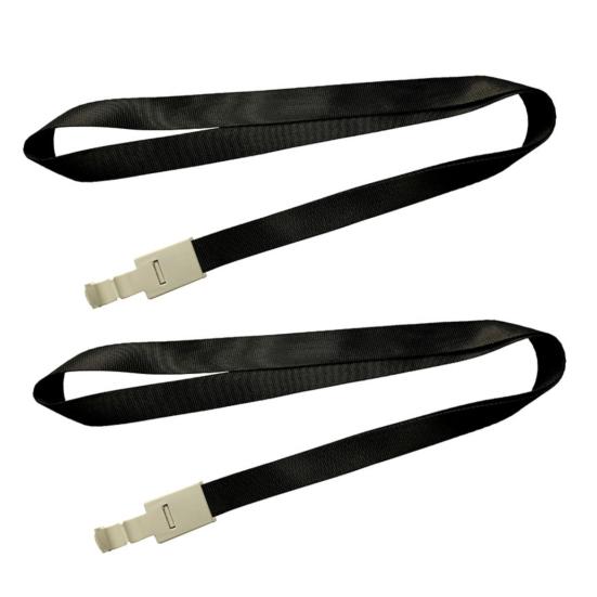 Yousheng 2 шт. прочный выдвижной брелок для ключей держатель для бейджа стальной шнур с карабином легко вытягиваемая пряжка держатель для карт набор