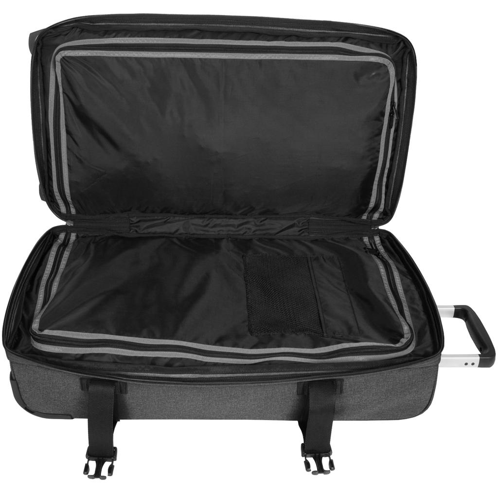 Eastpak Transit'r L Suitcase, Unisex black Walizki