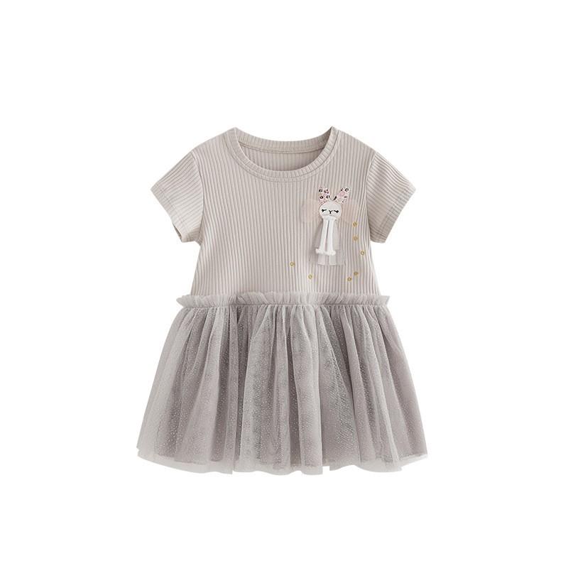 Girls Dress Cute Princess Tulle Kids 3-8 Years Old