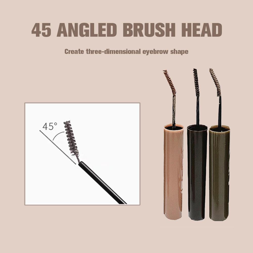 CAPPUVINI Карандаш для бровей, который нелегко размазать, натуральный и трехмерный, подходит для начинающих макияж