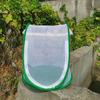 Insect Cage Foldable Easy To Carry Green Insect Mesh Cage Terrarium for Garden