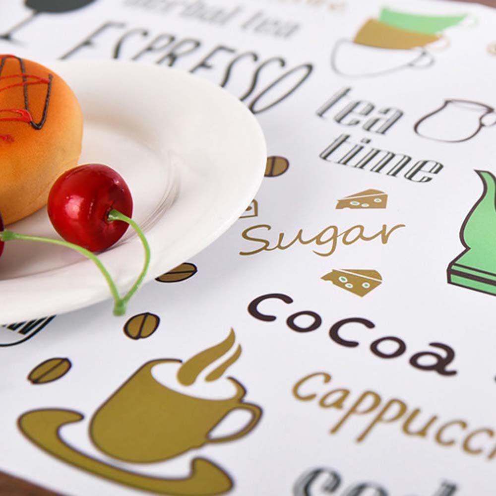Cartoon 40*28cm Table Decoration Dinner Bowl Kitchen Tableware Table Mat Placemat Disc Pad
