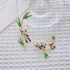 Elegant Panda Rhinestone Brooch: Chinese-Inspired Bamboo & Green Design for Sweater or Suit