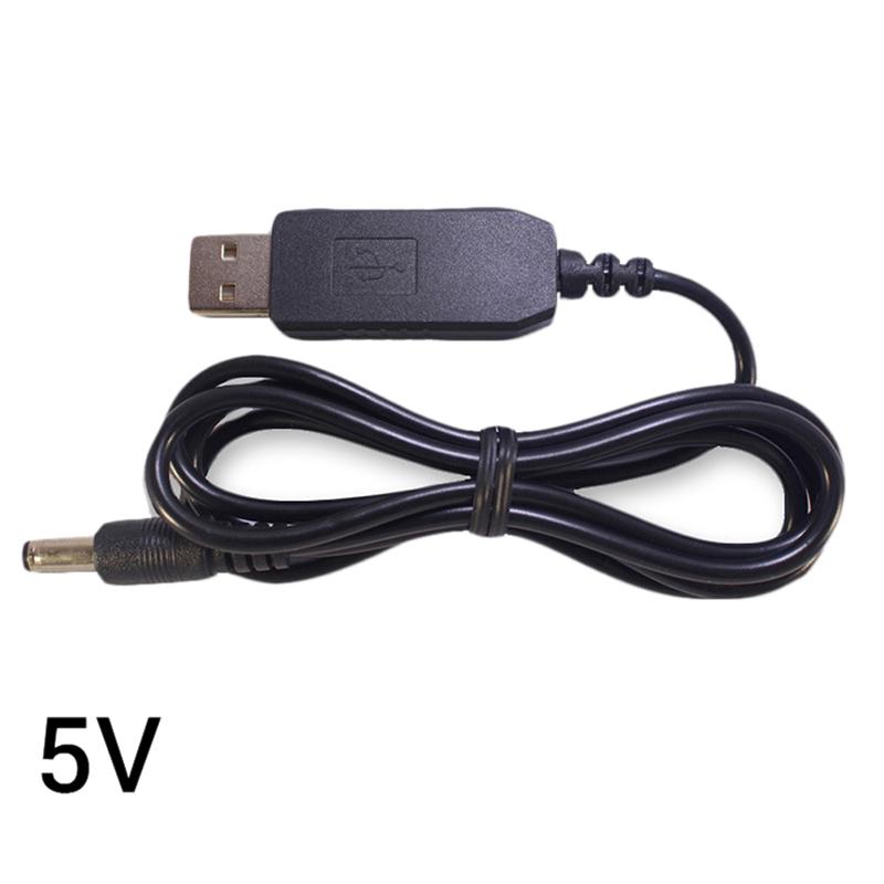 1Pcs Dc 5V-12V Boost Voltage Cable Usb Converter Adapter Power Bank Router Cord