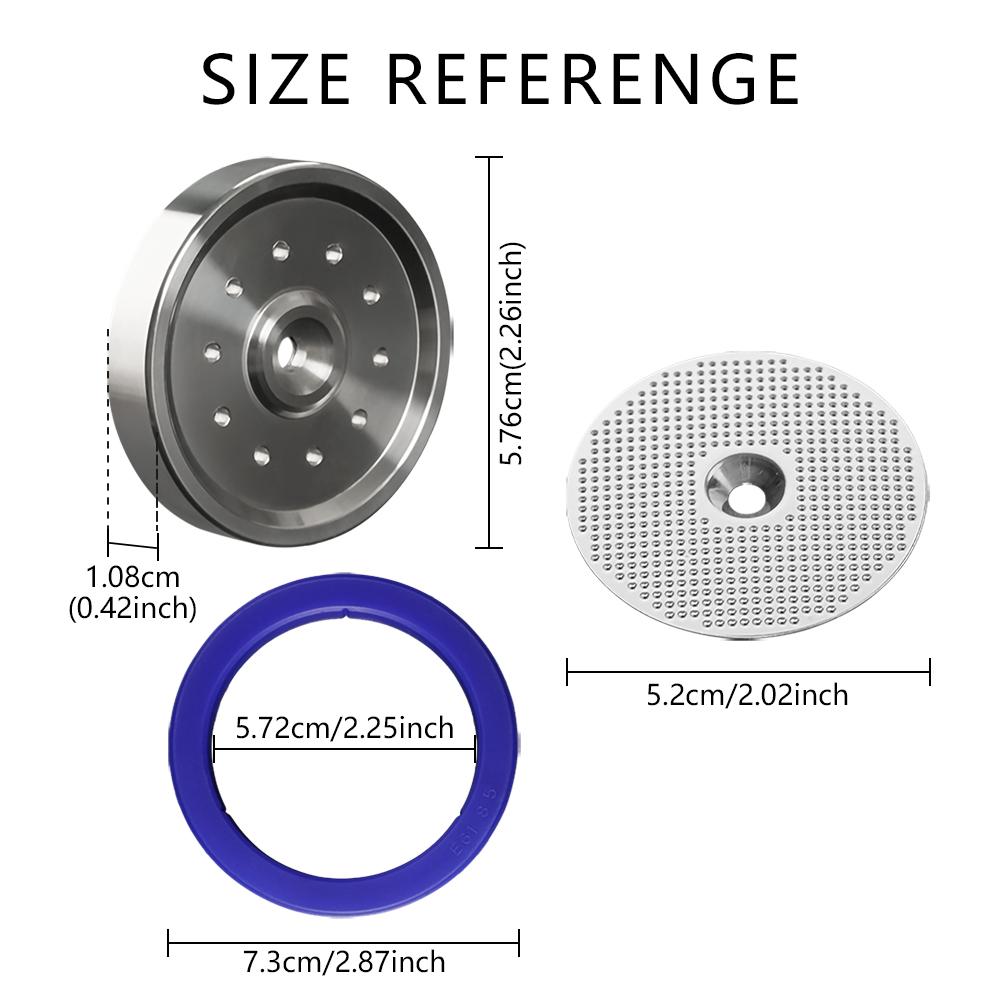 Stainless Steel Inner Shower Screen Holder Replacement For Breville Sage Dual Boiler Oracle Touch 900 Series Espresso Machines 3