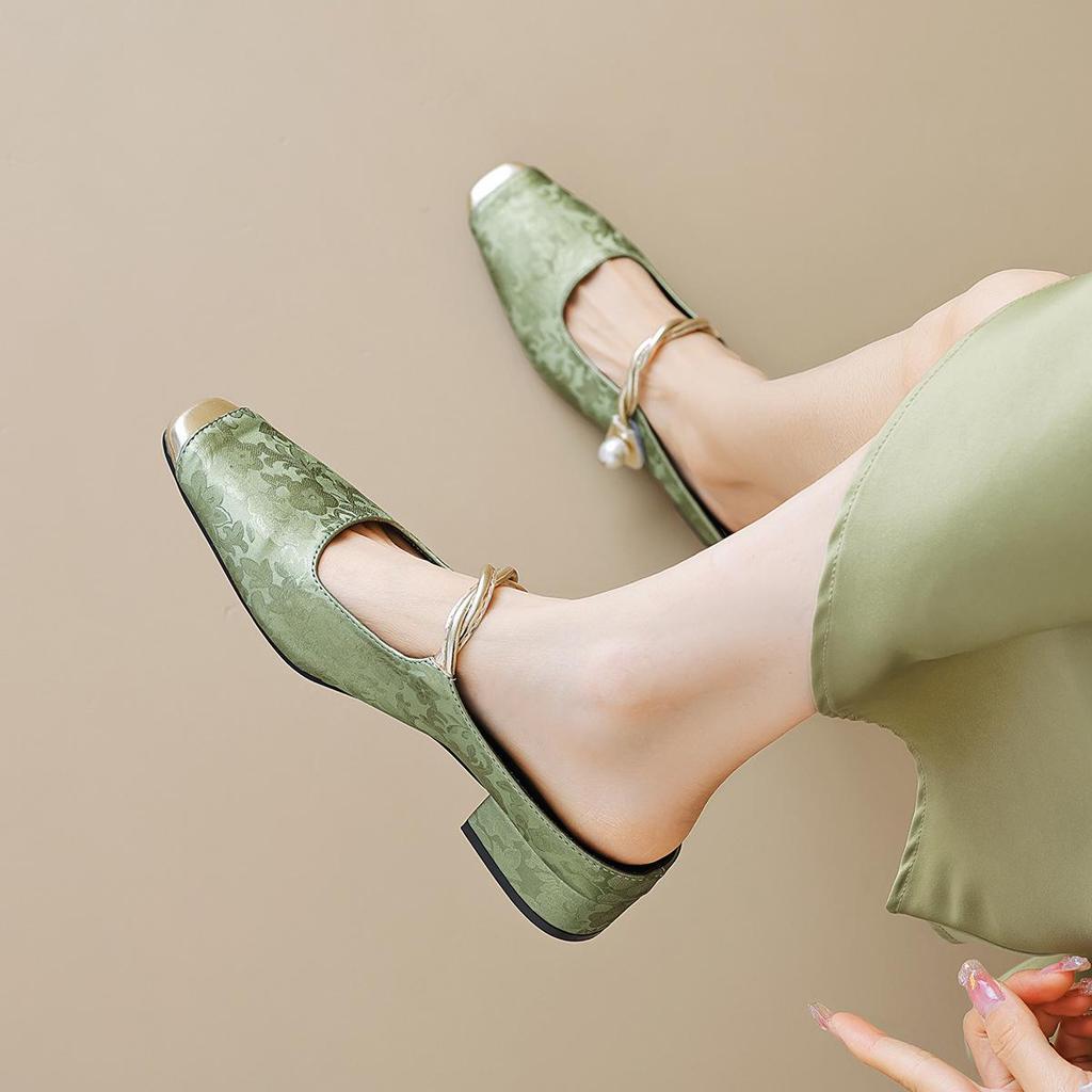 Weiwei Girl 958-3 French-Style Women's Summer Single-Strap Sandals