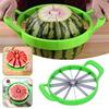 Fruit Slicing Tool  Manual Watermelon Slicers Cutter Stainless Steel Creative Labor-Saving Large Fruit Dividers Kitchen Gadgets