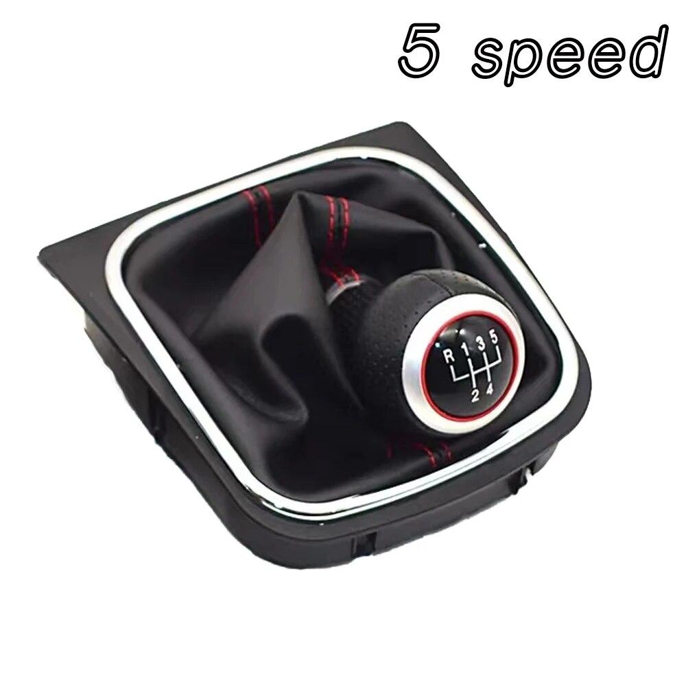 5 6 скоростных деталей автомобиля ручка переключения передач ручка рычага для VW Volkswagen Golf 5/6 MK5/6 Scirocco(2009) Аксессуары для интерьера Octavia