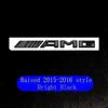Логотип AMG Наклейка на багажник автомобиля Значок на заднюю часть авто Аксессуары Для Mercedes Benz Brabus Smart Maybach W204 GLC CLA W205 W203 W206 W108