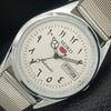 ОТРЕМОНТИРОВАННЫЕ SEIKO 5 АВТОМАТИЧЕСКИЕ 6309A ЯПОНИЯ МУЖСКИЕ ВИНТАЖНЫЕ БЕЛЫЕ ЧАСЫ a442452-1
