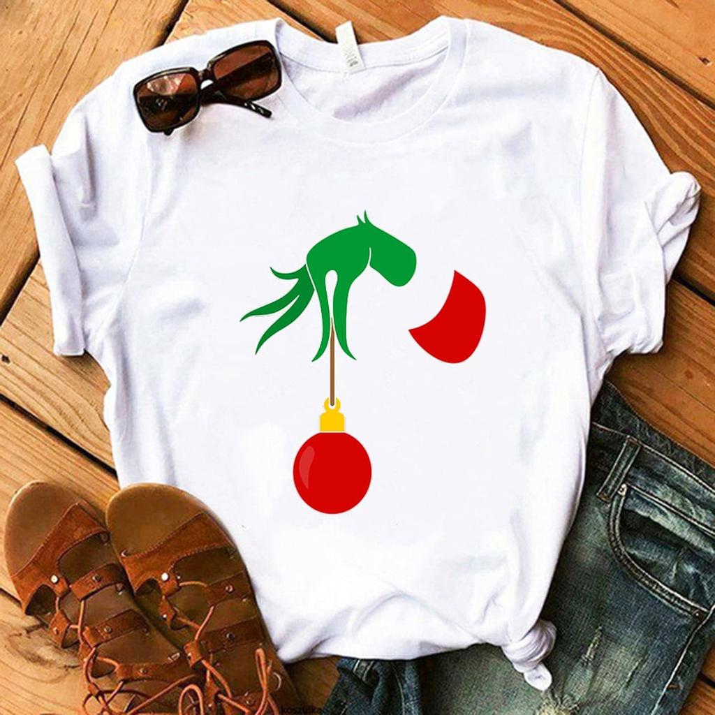 Merry Christmas Men/Women Fashion T Shirt Casual Short Sleeve T-Shirt