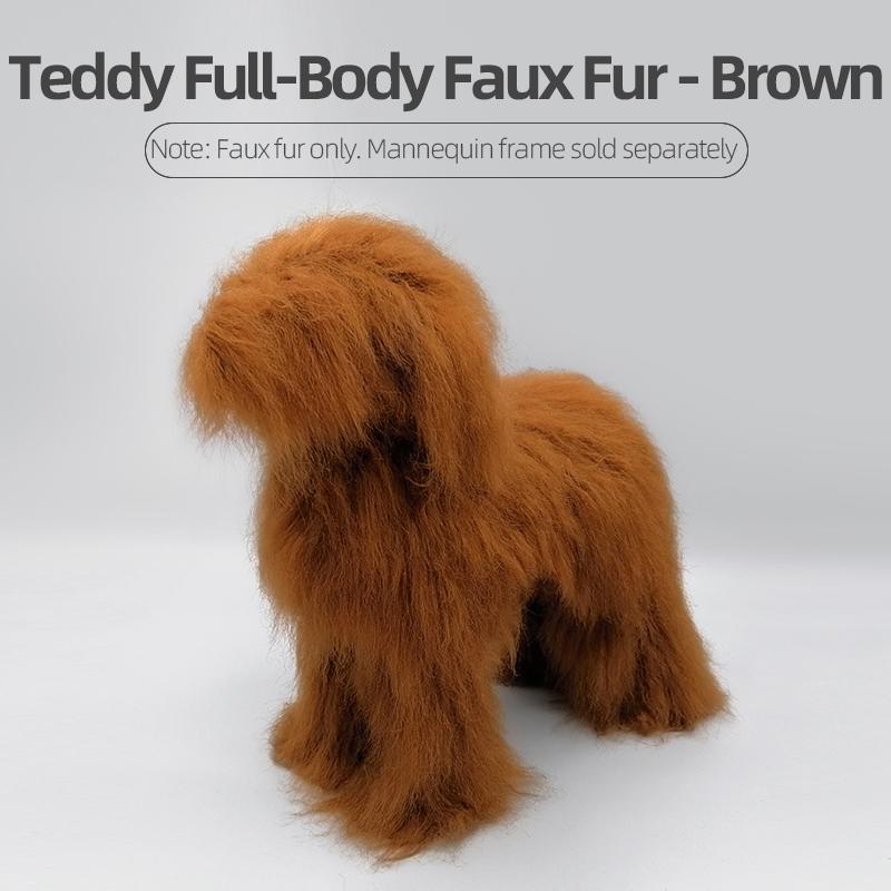 Pet Dog Model Hair Beautician Practice Trimming Standard Poodle/Teddy/Bichon Full Body 1:1 Simulation Skeleton 3