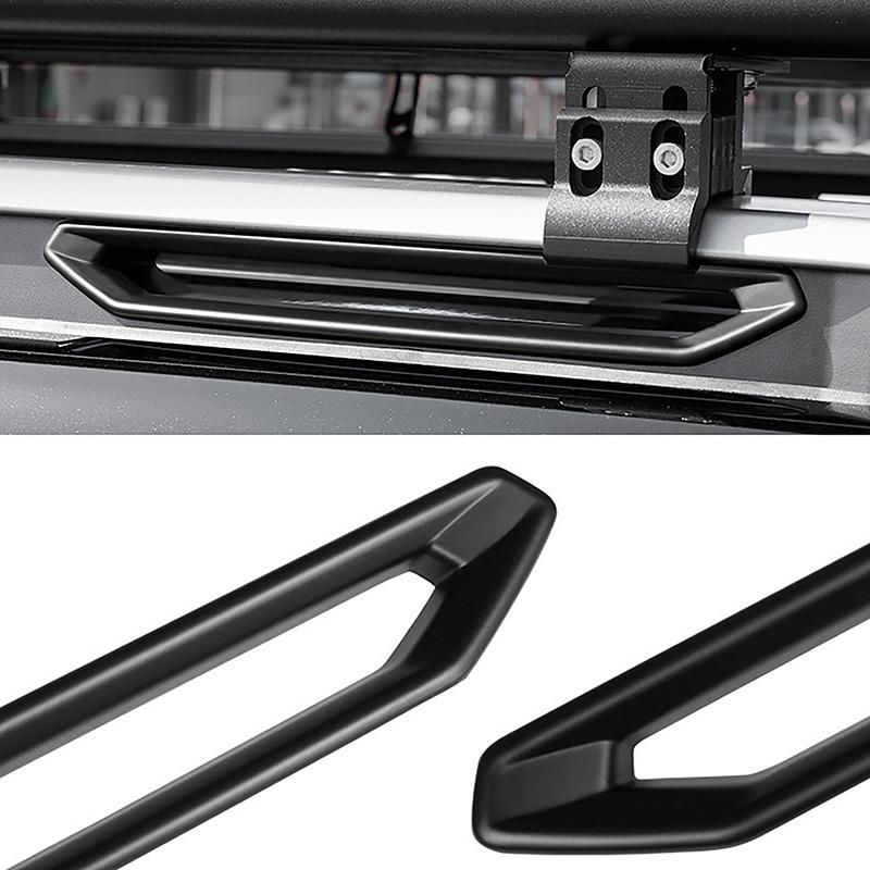 Автомобильные аксессуары 6 шт. багажник на крышу автомобиля модифицированные декоративные полосы подходят для Jetour T2 2024 2024 декоративная рамка багажника