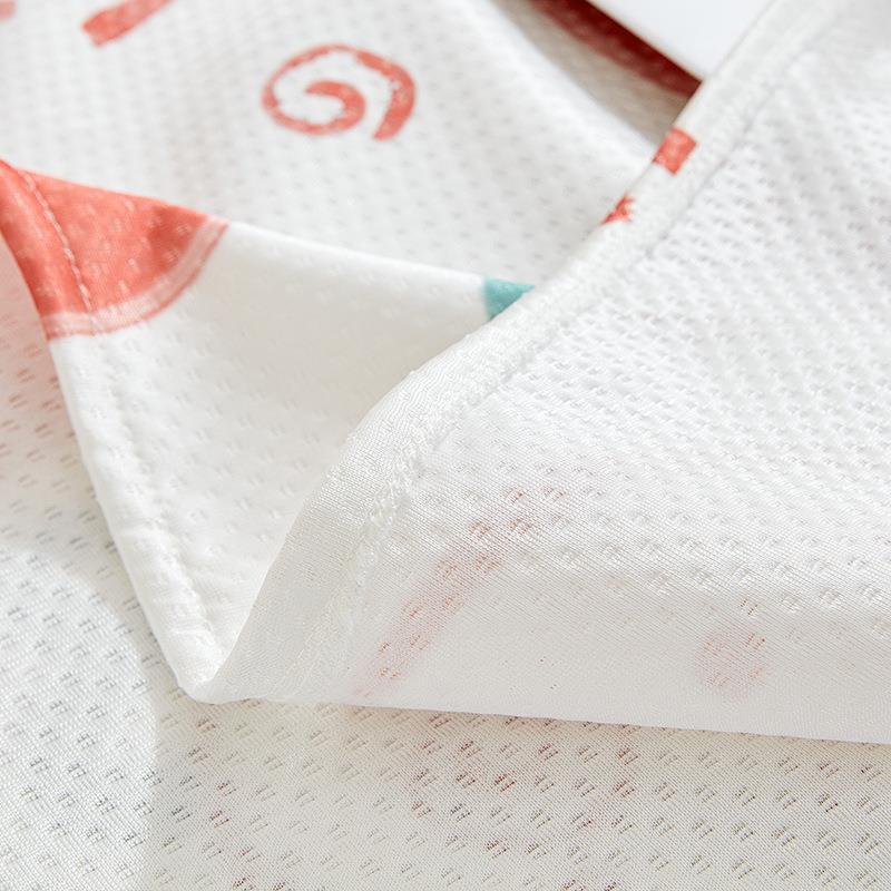 Чехол для дивана из ледяного шелка, летний чехол для дивана с рисунком из мультфильма, чехол для дивана Cute Fun Sha в полной комплектации