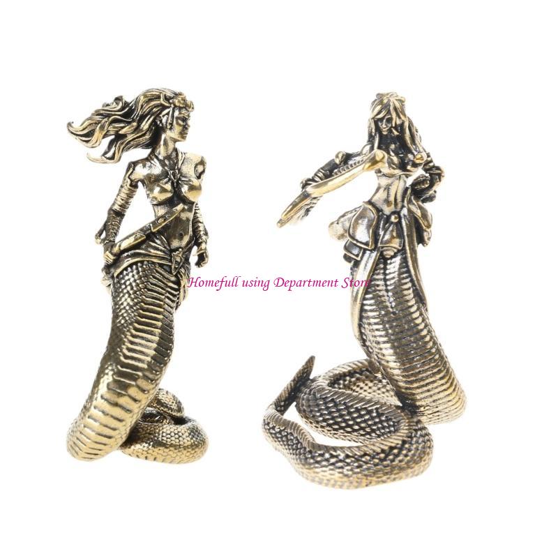 Статуя греческой Медузы, Декоративные фигурки Медузы Горгоны, Настольные украшения для дома